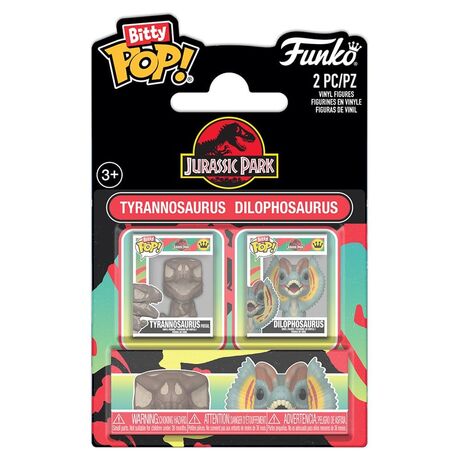 Bitty Pop! Tyrannosaurus Fossil & Diliphosaurus