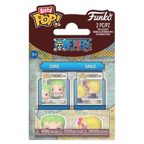 Bitty Pop! 2-Pack: Zoro & Sanji - One Piece