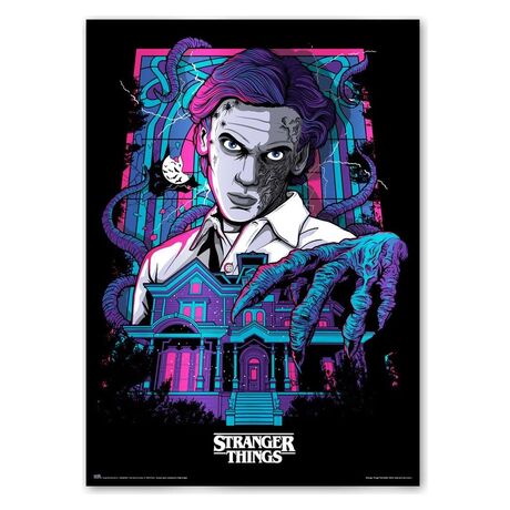 Stranger Things Luminescent Poster Premium 50 x 70 cm