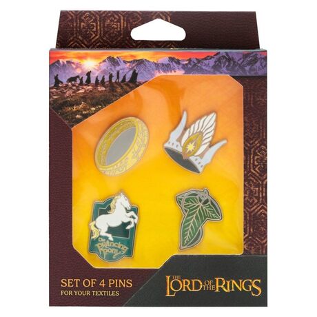 The Lord of the Rings Pins Set of 4