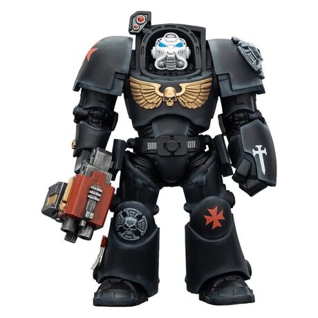 Black Templars Terminator 2 with Power Fist and Storm Bolter Action Figure 14cm