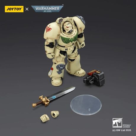 Dark Angels Deathwing Terminator 1 W.Power Sword Action Figure 14cm