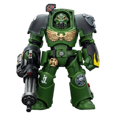 Salamanders Terminator 3 with Power Fist and Assault Cannon Action Figure 14cm