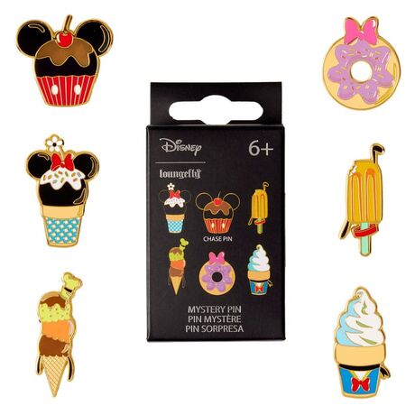 Disney by Loungefly Enamel Pin Blind Box Sensational 6 Suprise Snack