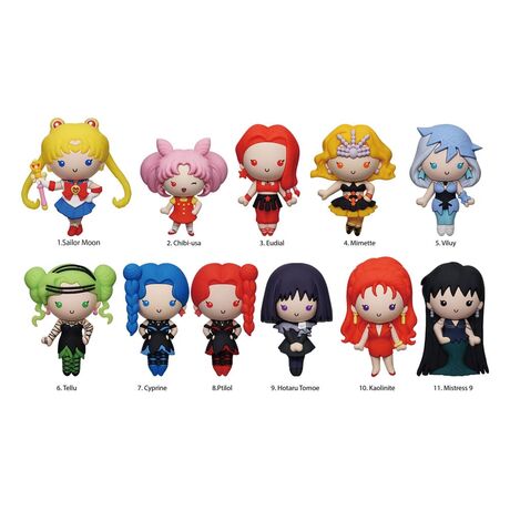 Sailor Moon 3D PVC Blind Bag Clips Series 8