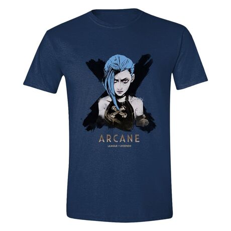 Arcane T-Shirt Jinx Portrait M