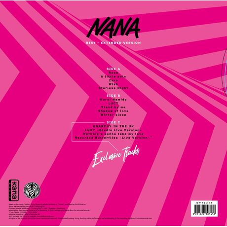 Nana Best Collection Vinyl 2 x LP Extended Version