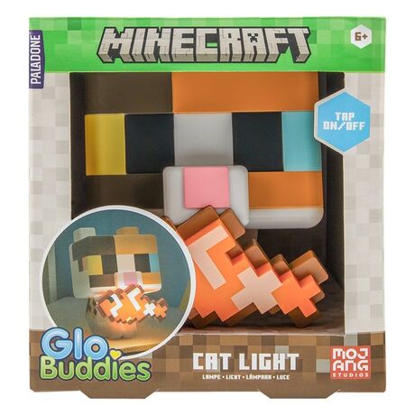 Minecraft GloBuddies Light Cat 15 cm