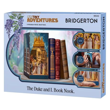 Bridgerton Tiny Adventures Book Nook Mini Diorama The Duke and I 18 cm