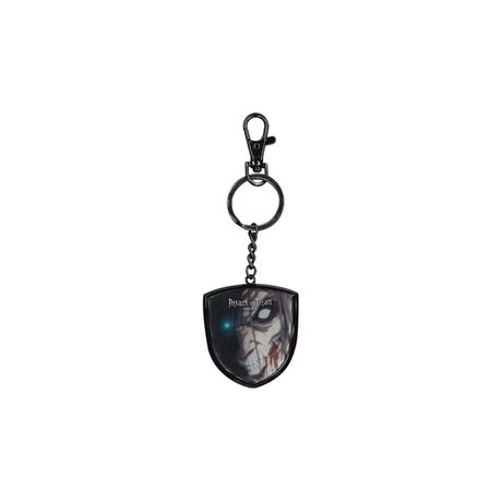 Attack on Titan Metal Keychain Colossal 7 cm