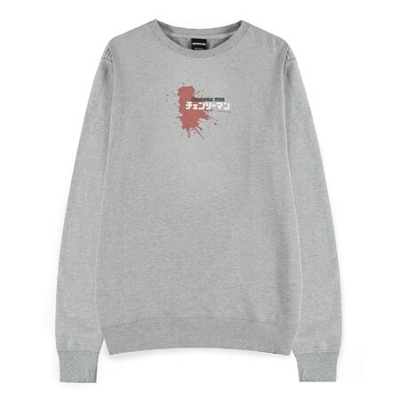 Chainsaw Man Sweater Power Grey Melange XXL