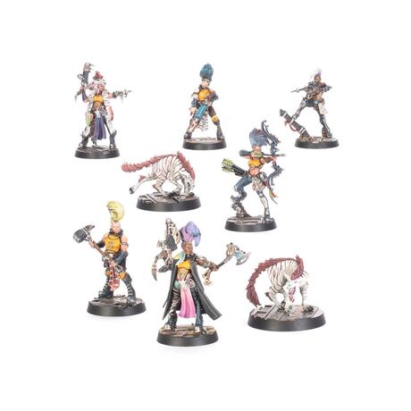 Necromunda: Escher Gang Matriarchs & Phyrr Cats