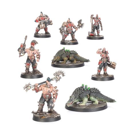 Necromunda: Goliath Forge Bosses & Sumpkrocs