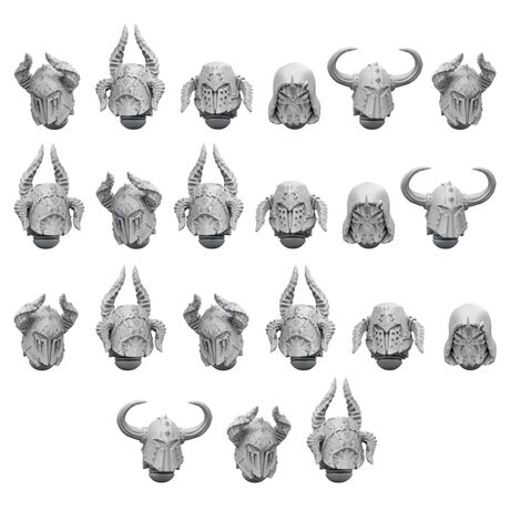Knights of the Dark Side Heads - 3D Printed