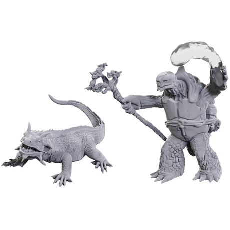 Tortle Druid & Wild Shape Giant Lizard - Nolzur