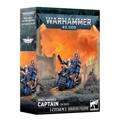 Space Marines: Captain on Bike