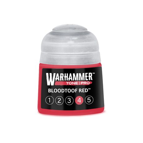 BLOODTOOF RED 4 TONE 12ml WARHAMMER PRO