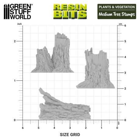 Medium Tree Stumps