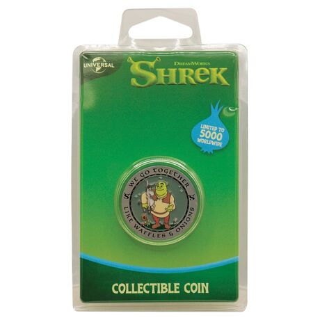 Shrek Collectable Coin Swamp Sweet Swamp Limited Edition