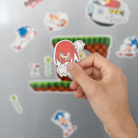 Sonic Die-Cut Magnet Set