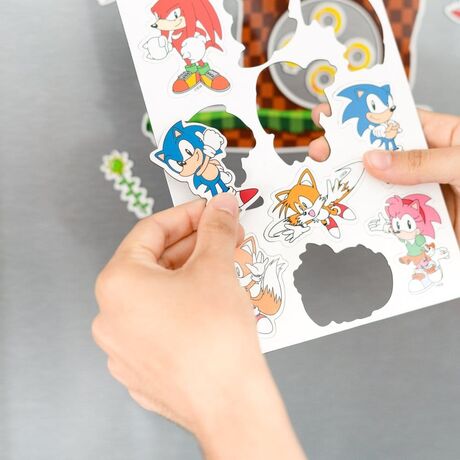 Sonic Die-Cut Magnet Set