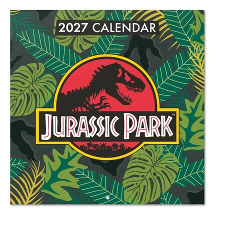 Jurassic Park 2027 Wall Calendar 30 x 30 cm