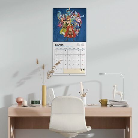 One Piece Wall Calendar 2027 30 x 30 cm