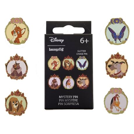 The Fox and the Hound by Loungefly Enamel Pins Blind Box