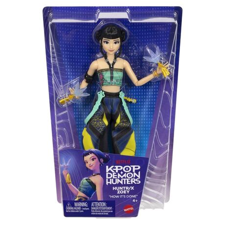 KPop Demon Hunters Doll Huntrix Zoey (How It's Done)