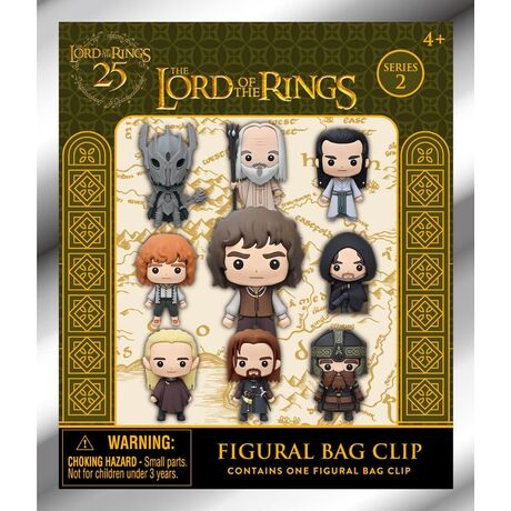 Lord of the Rings 3D PVC Bag Clips Series 2