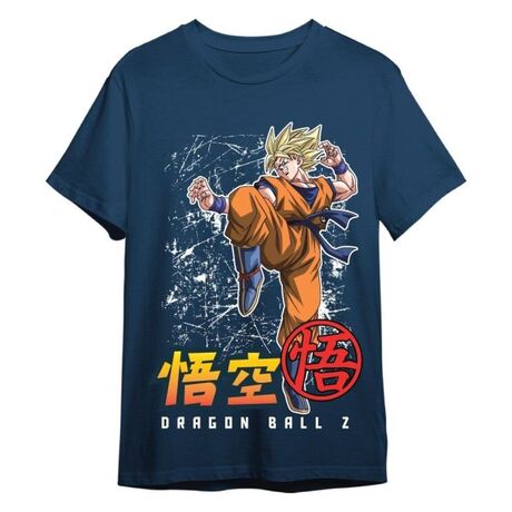 Dragon Ball Z T-Shirt Goku Super Saiyan Denim XL