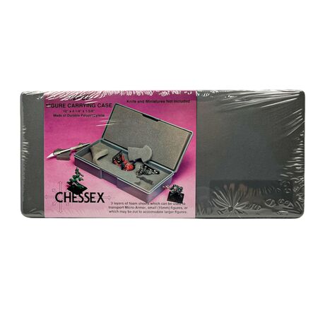 Chessex Figure Carrying Case with Three Uncut Foam Layers
