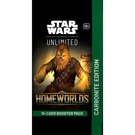 Star Wars: Unlimited - Homeworlds Carbonite Booster