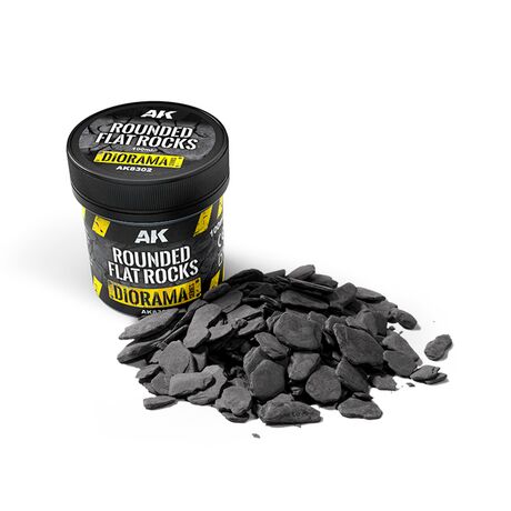 Rounded Flat Rocks 100ml