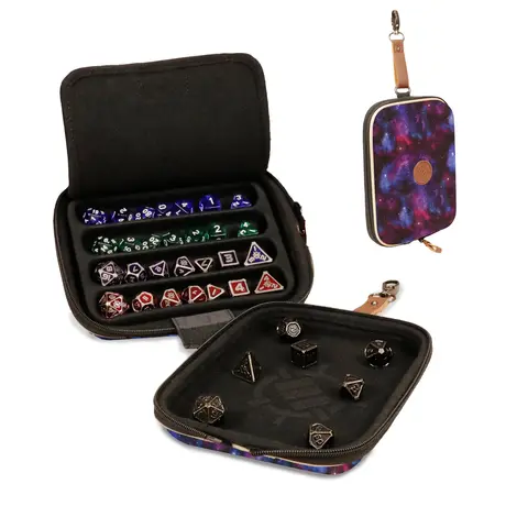 Enhance Tabletop Dice Case Designer Edition Galaxy