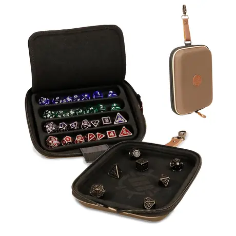 Enhance Tabletop Dice Case Designer Edition Tan