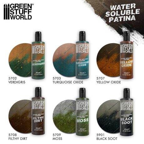 Yellow Oxide - Water Soluble Patina 60ml