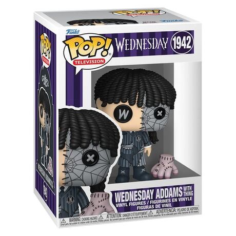Funko Pop! Wednesday with Thing - Pachwork Wednesday #1942