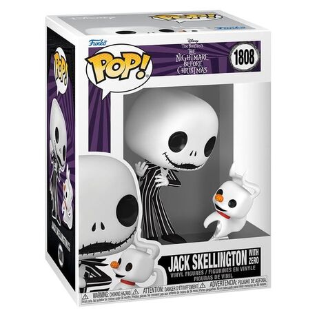 Φιγούρα Funko Pop! Jack & Zero - The Nightmare Before Christmas #1808