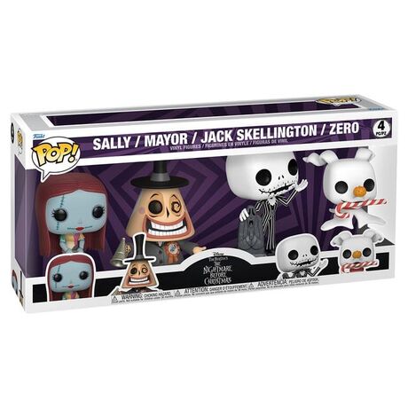Φιγούρα Funko Pop! The Nightmare Before Christmas 4-Pack Bundle