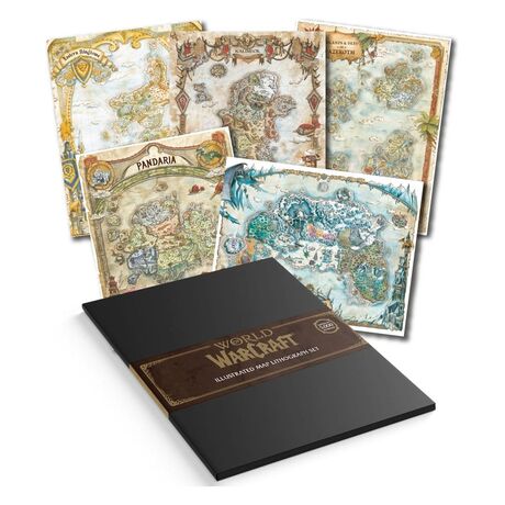 World of Warcraft Art Print Set Limited Edition 36 x 28 cm