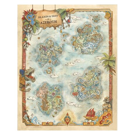 World of Warcraft Art Print Set Limited Edition 36 x 28 cm
