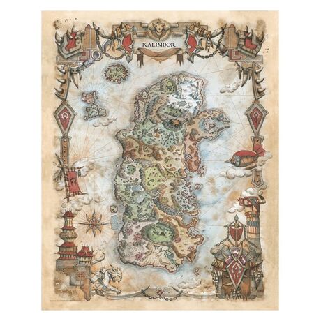 World of Warcraft Art Print Set Limited Edition 36 x 28 cm