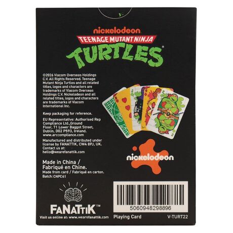 Teenage Mutant Ninja Turtles Playing Cards