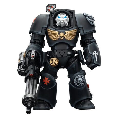 Black Templars Terminator 3 with Power Fist and Assault Cannon 14 cm