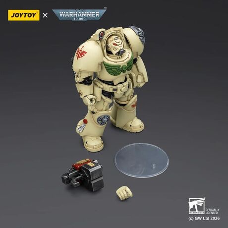 Dark Angels Deathwing Terminator 2 with Power Fist and Storm Bolter 14 cm