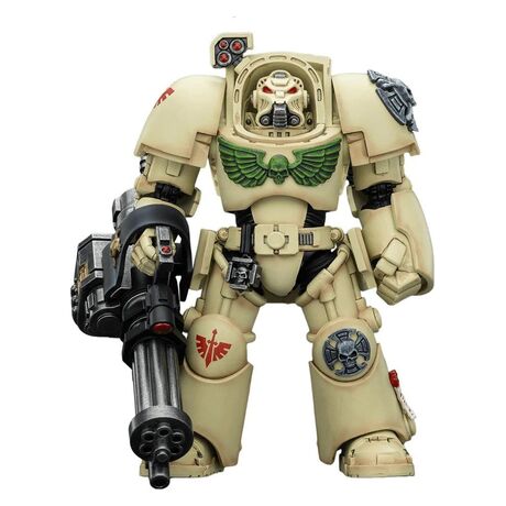 Dark Angels Deathwing Terminator 3 with Power Fist and Assault Cannon 14 cm