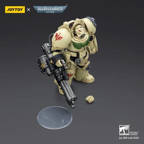 Dark Angels Deathwing Terminator 3 with Power Fist and Assault Cannon 14 cm