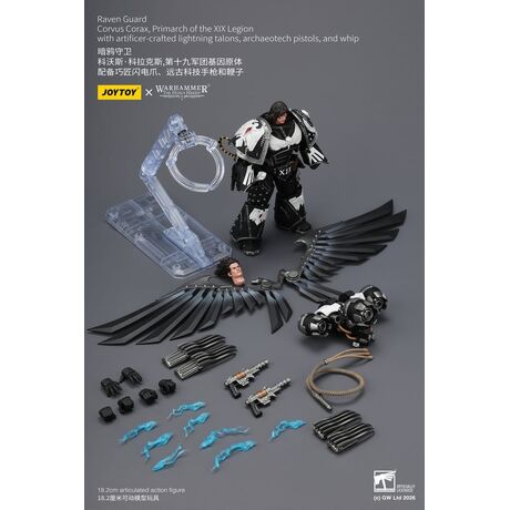 Raven Guard Corvus Corax, Primarch of the XIX Legion 18 cm