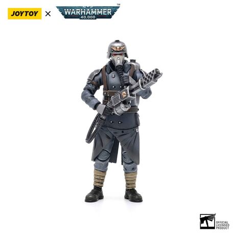 Death Korps of Krieg Veteran Squad Guardsman with Flamer 10 cm